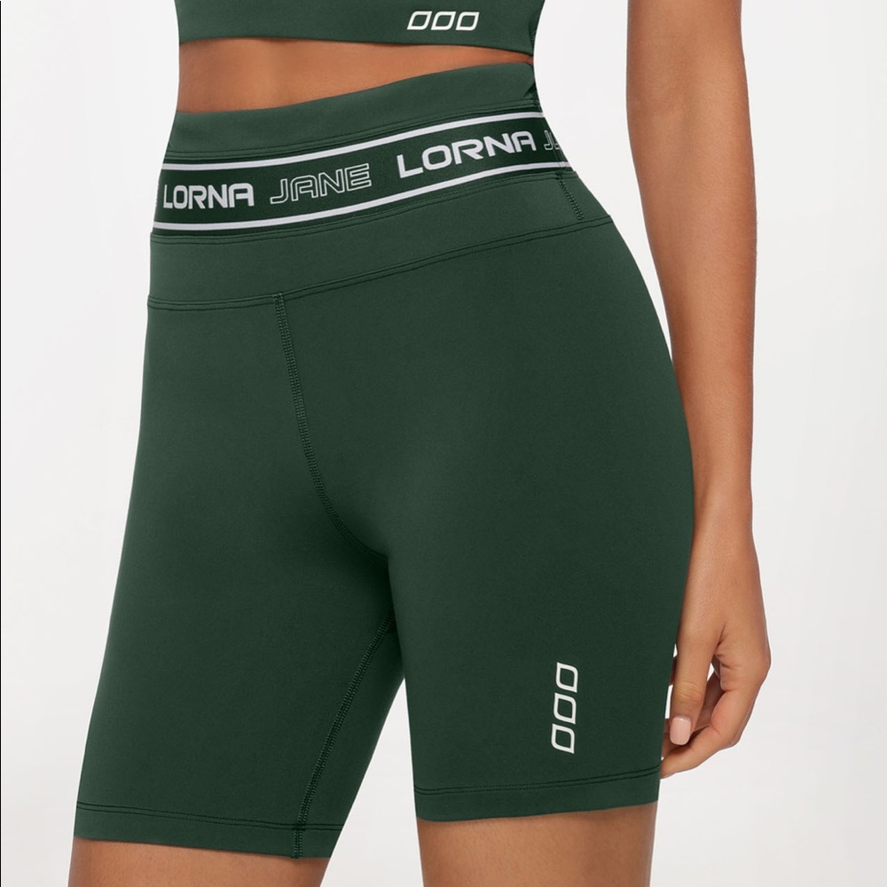 Lorna Jane biker shorts.